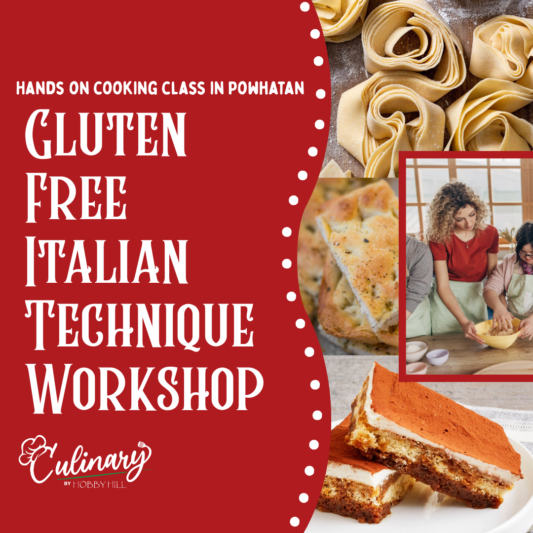 Gluten-Free Italian Technique Intensive (Pasta, Focaccia & Tiramisu) - Hobby Hill Farm