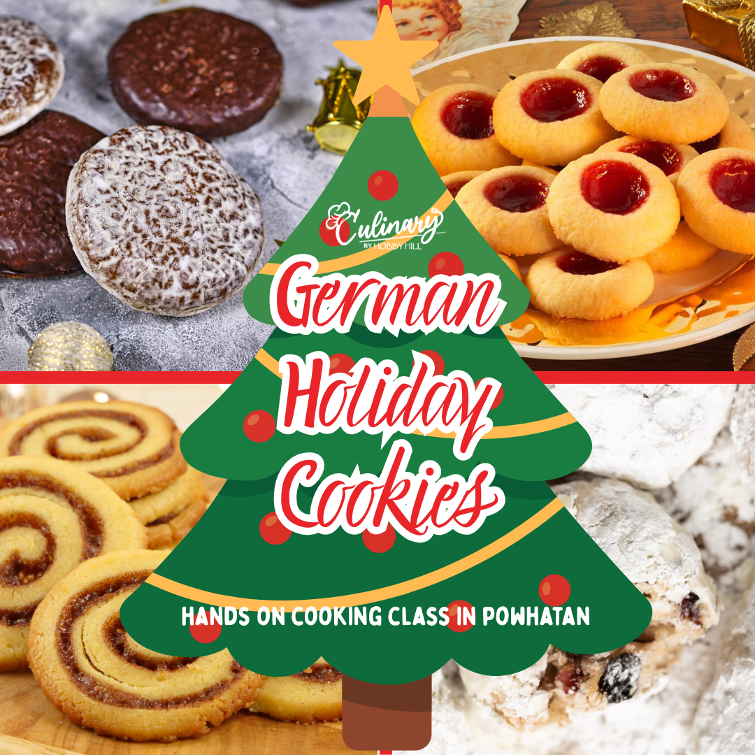 German Holiday Cookie Class with Guest Baker Charles Dority 🇩🇪 - Hobby Hill Farm
