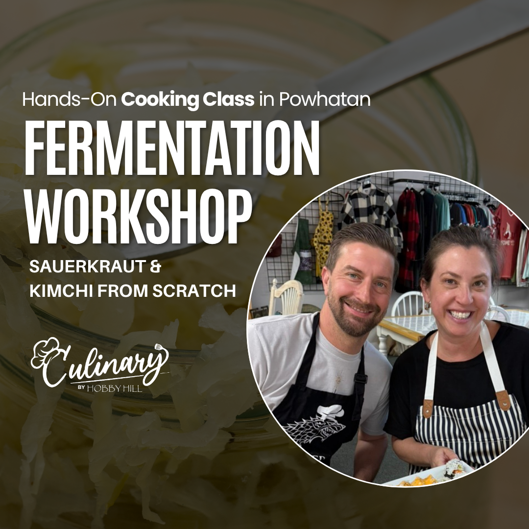 Fermentation Workshop: Sauerkraut & Kimchi from Scratch - Hobby Hill Farm