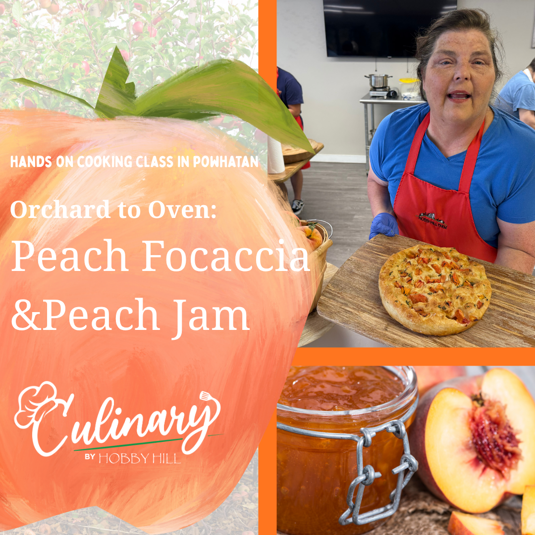 🍑 From Orchard to Oven: Peach Focaccia & Peach Jam - Hobby Hill Farm