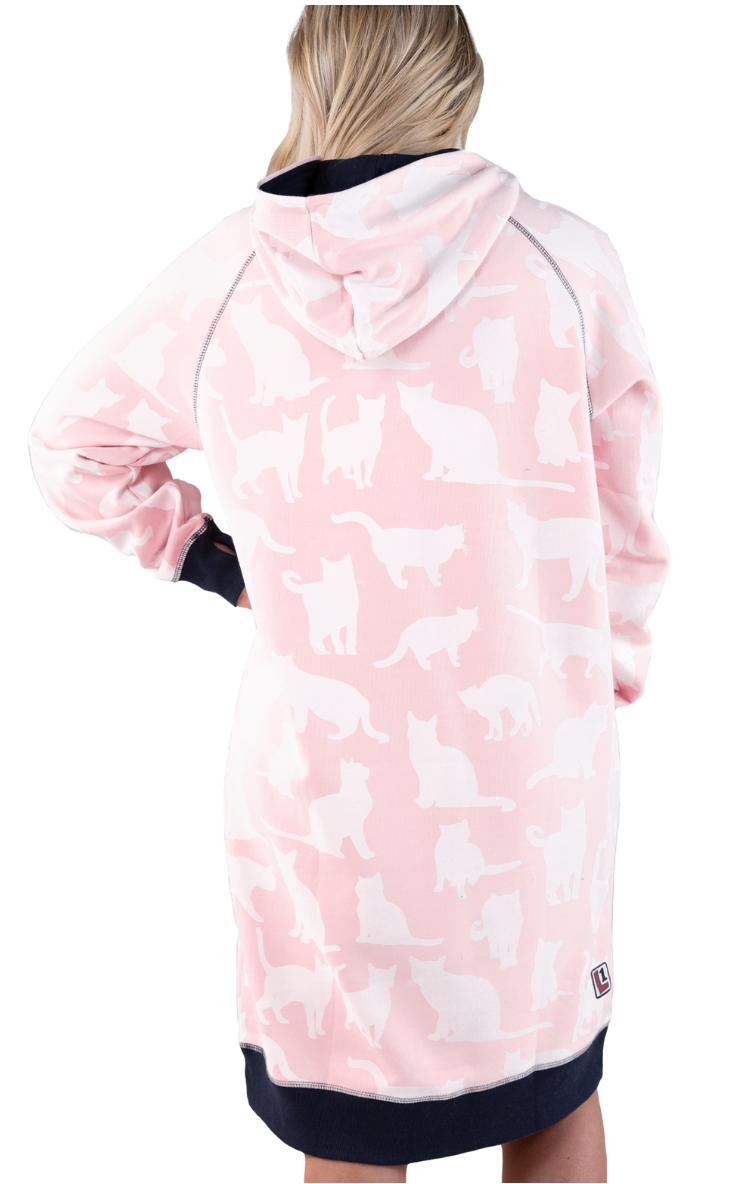 Cat Mom Sleep Hoodie - Hobby Hill Farm