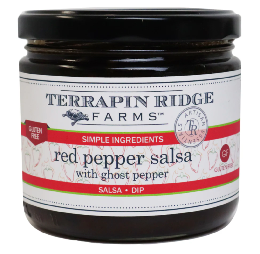 Red Pepper Salsa with Ghost Pepper - Hobby Hill Farm