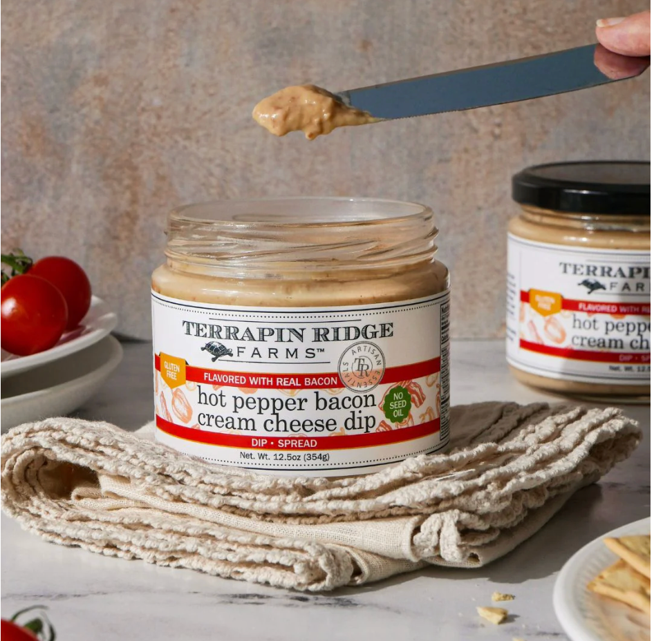 Hot Pepper Bacon Cream Cheese Dip - Hobby Hill Farm