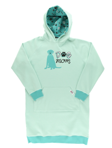 Dog Mom Sleep Hoodie - Hobby Hill Farm