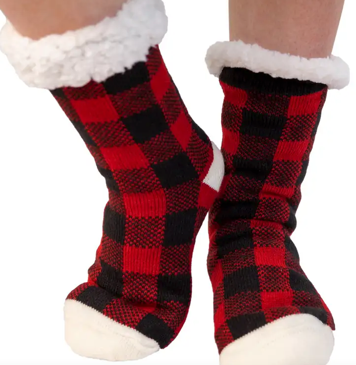 Flannel Moose Plaid Nightshirt - Hobby Hill Farm