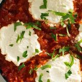 Baked Ricotta in Tomato Sauce recipe card - Culinary by Hobby Hill