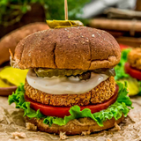 Chickpea Patty Sandwiches