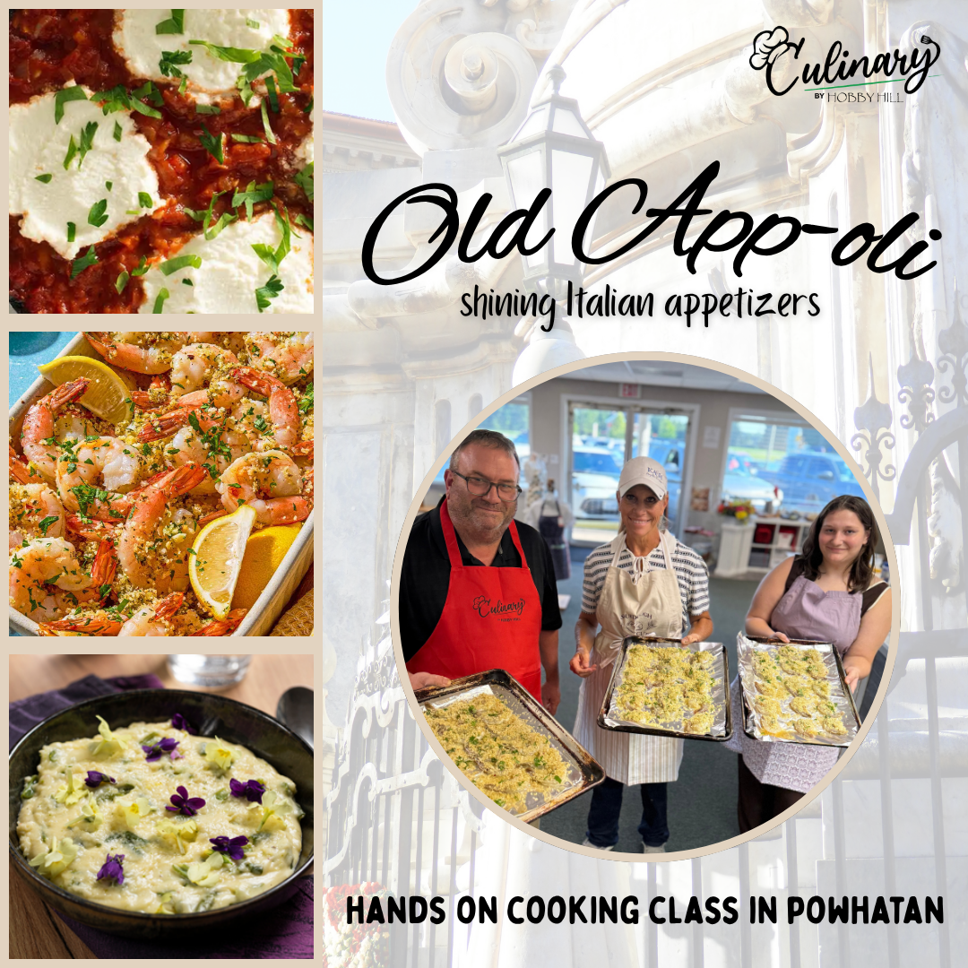 Old App-oli - Northern Italian dinner class - Culinary by Hobby Hill