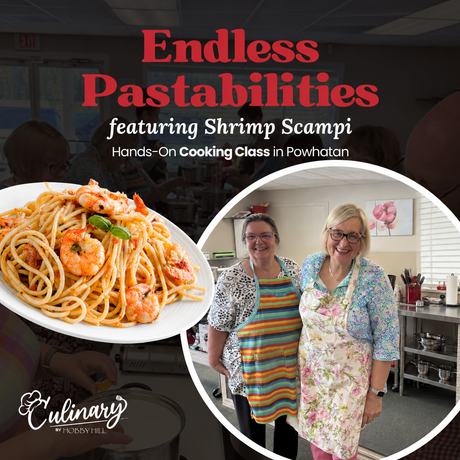 Endless Pastabilities with Shrimp Scampi