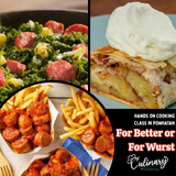 For Better or For Wurst — German dinner cooking class
