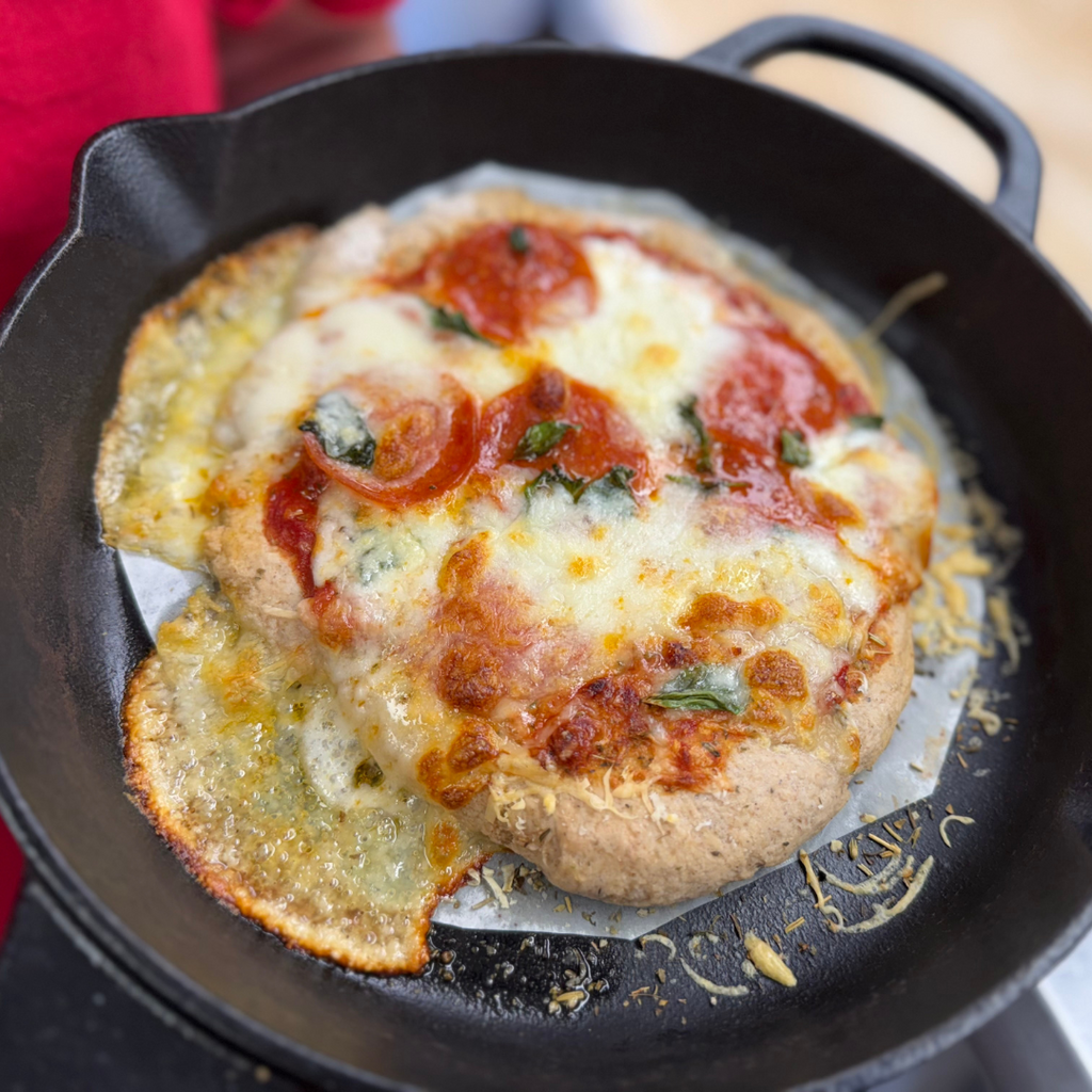 Leaning Tower of GF Pisa - Sourdough Garlic Knots, Pizza and Zabaglione - Hobby Hill Farm