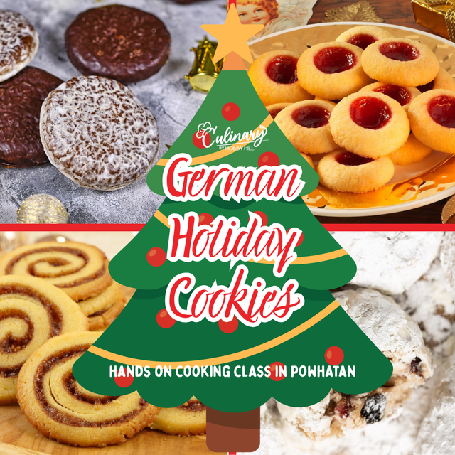 German Holiday Cookie Class with Guest Baker Charles Dority 🇩🇪 - Hobby Hill Farm