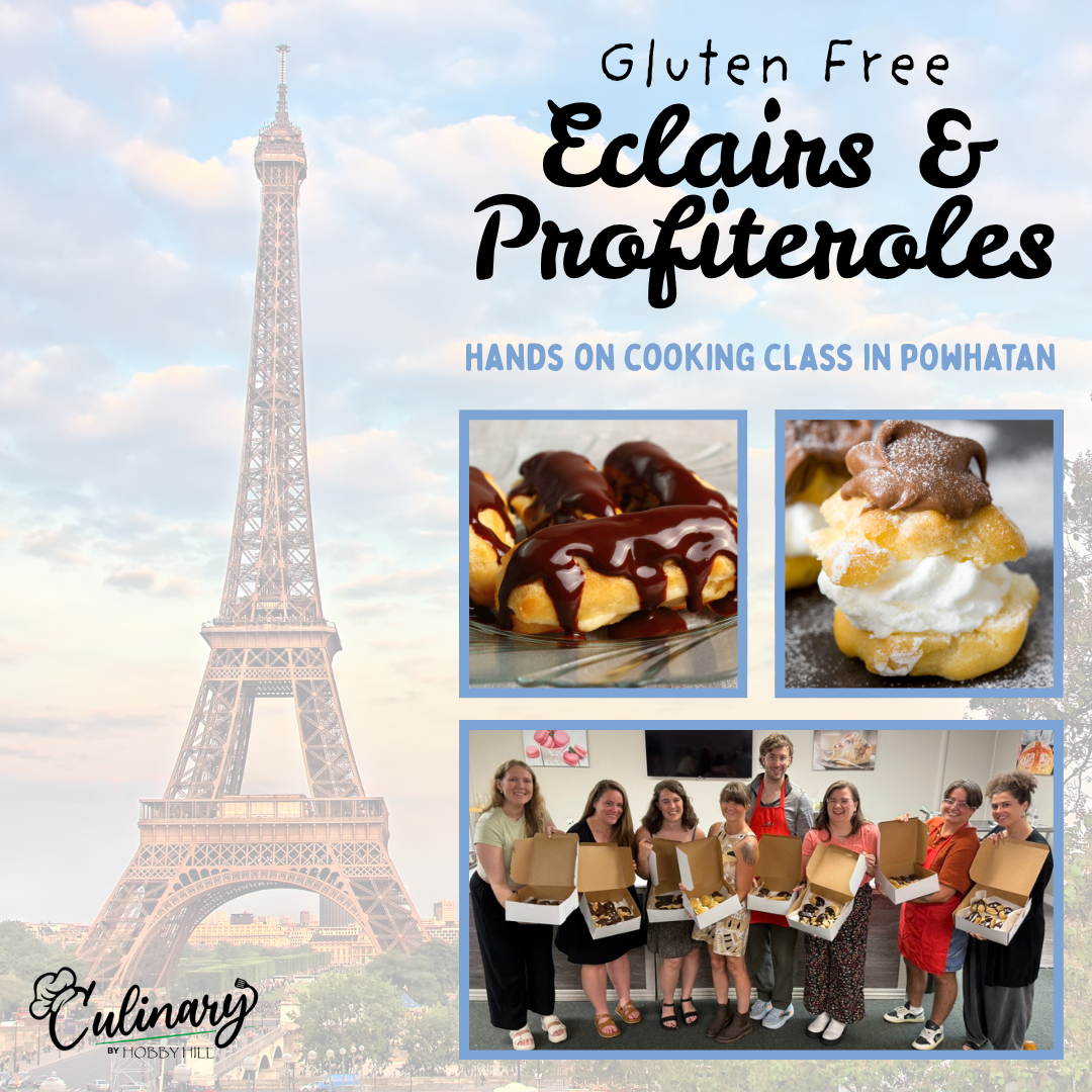 Gluten Free Eclairs & Profiteroles