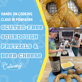 Gluten Free Sourdough Pretzels & Beer Cheese - Hobby Hill Farm