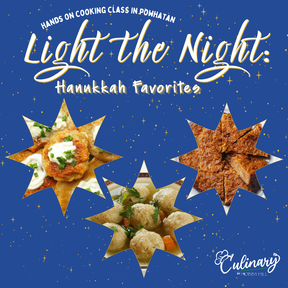 Light the Night: Hanukkah Favorites Cooking Class - Hobby Hill Farm