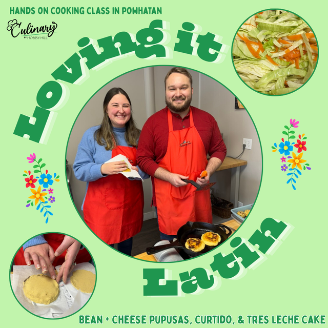 Loving it Latin: Black Bean & Cheese Pupusa, Curtido, and Tres Leches Cake - Hobby Hill Farm