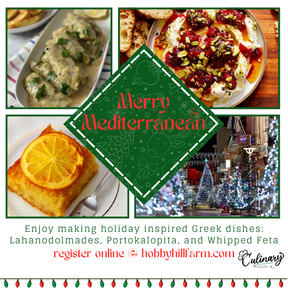 Merry Mediterranean - Holiday Inspired Dishes - Hobby Hill Farm