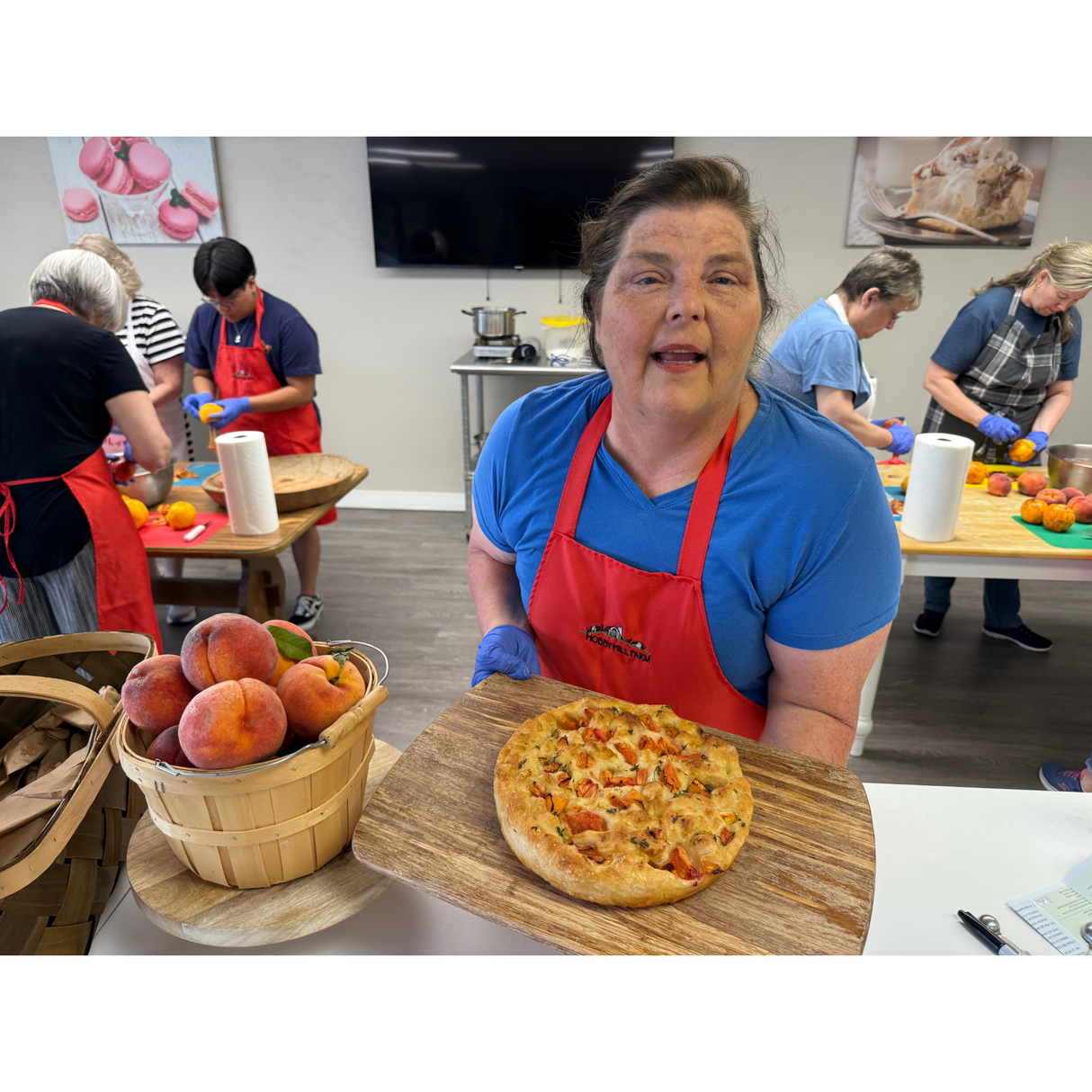 🍑 From Orchard to Oven: Peach Focaccia & Peach Jam - Hobby Hill Farm