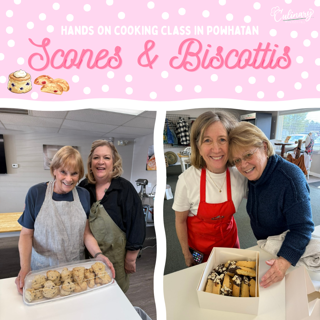 Easy - Peasy Scones & Biscotti Class