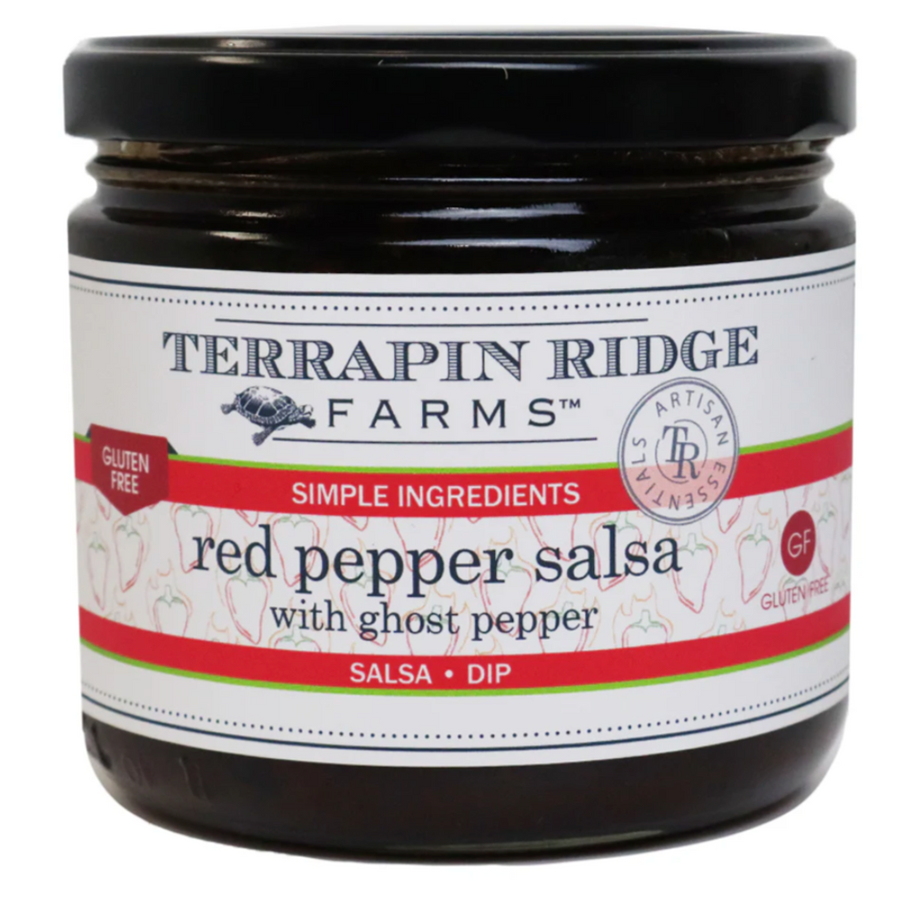 *New* Red Pepper Salsa with Ghost Pepper - Hobby Hill Farm