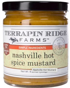 Nashville Hot Spice Mustard - Hobby Hill Farm