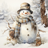 Decorated Snowman Sugar Cookies - Hobby Hill Farm