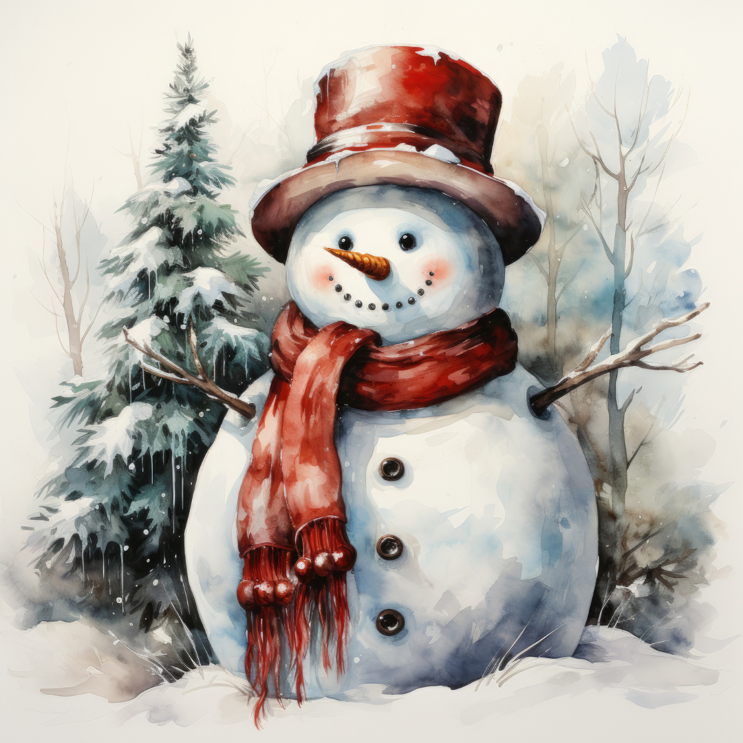 Decorated Snowman Sugar Cookies - Hobby Hill Farm