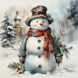 Decorated Snowman Sugar Cookies - Hobby Hill Farm