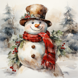 Decorated Snowman Sugar Cookies - Hobby Hill Farm