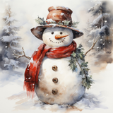 Decorated Snowman Sugar Cookies - Hobby Hill Farm