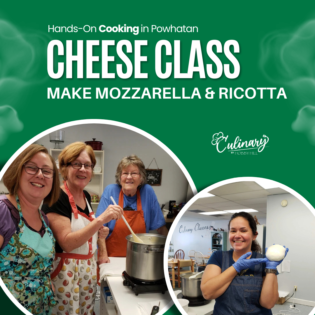 Mozzarella & Ricotta In-Store Hands-on - Hobby Hill Farm