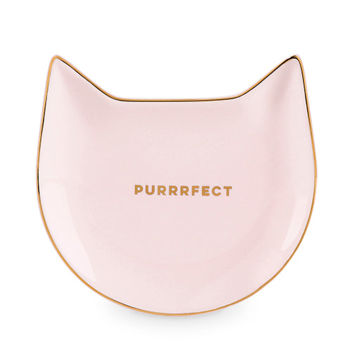 Purrfect Pink Cat Tea Tray - Hobby Hill Farm