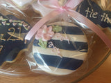 Royal Icing Decorated Sugar Cookies for Engagements - Hobby Hill Farm