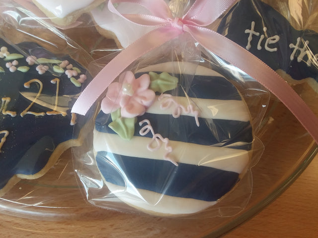 Royal Icing Decorated Sugar Cookies for Engagements - Hobby Hill Farm