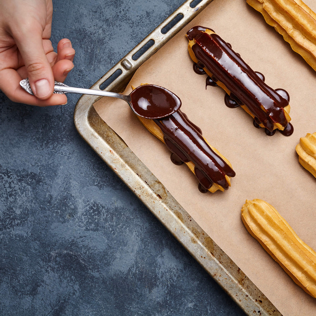 Eclairs & Profiteroles - French Pastries - Hobby Hill Farm