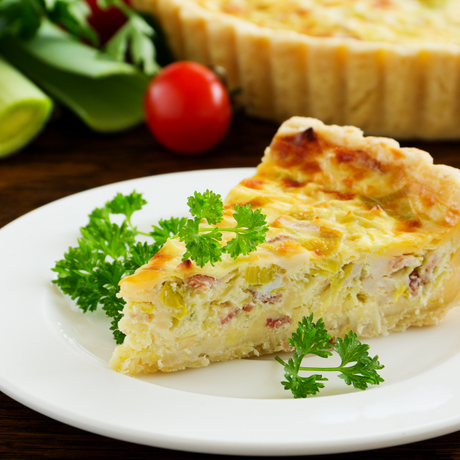 Easter Quiche - Hobby Hill Farm