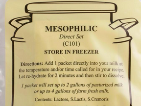 Mesophilic Cultures - Hobby Hill Farm