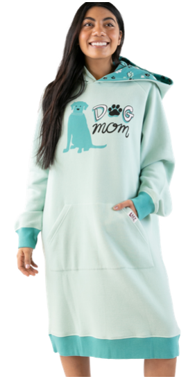 Dog Mom Sleep Hoodie - Hobby Hill Farm