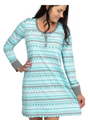 Nordic Snowman Nightshirt S/M - Hobby Hill Farm