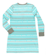 Nordic Snowman Nightshirt S/M - Hobby Hill Farm