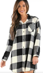 Truck Plaid Nightshirt - Hobby Hill Farm