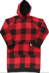 Flannel Moose Plaid Nightshirt - Hobby Hill Farm
