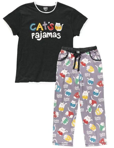 Cat Pajama Set