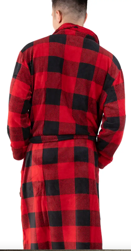 Flannel Moose Plaid Nightshirt - Hobby Hill Farm