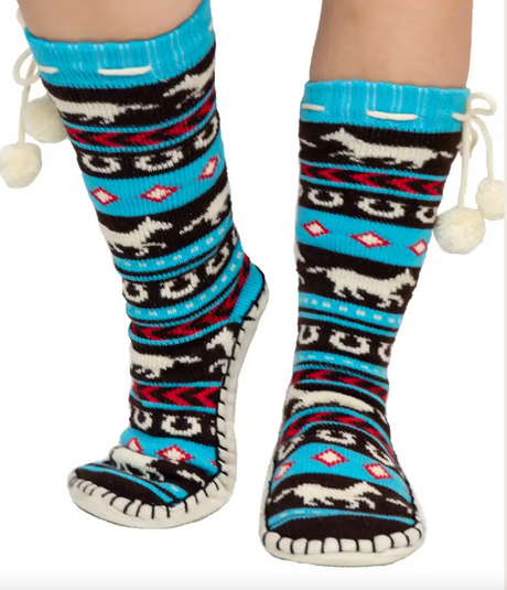Horse Fair Isle Mukluks - Hobby Hill Farm