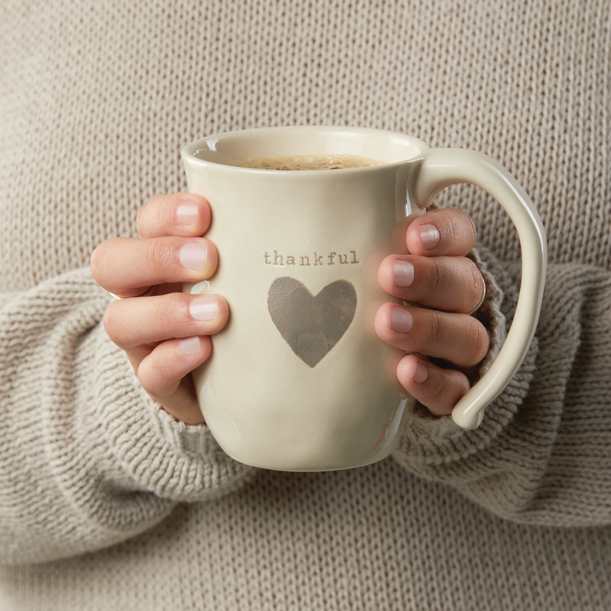 Thankful Heart Mug - Hobby Hill Farm